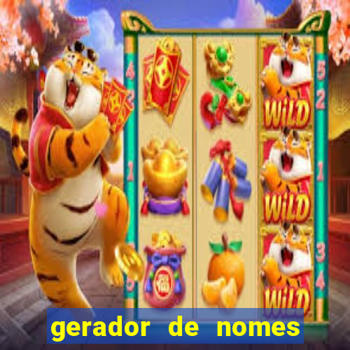 gerador de nomes para jogos